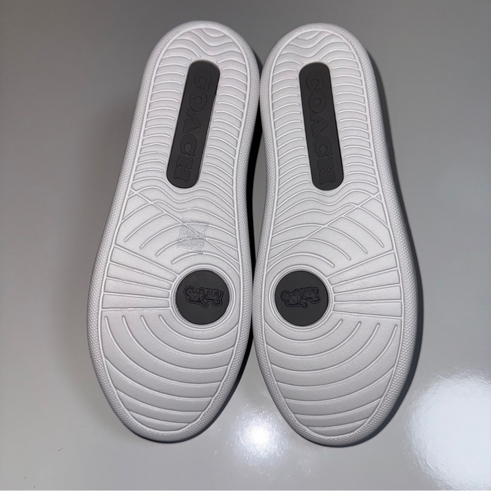 Coach Lowline‎ Leather Sneakers White Women’s Size 5B - Picture 12 of 16